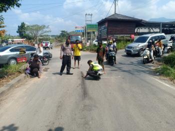 Mengenaskan! Kakak Adik Tewas  Dilindas Truk di Kemiling